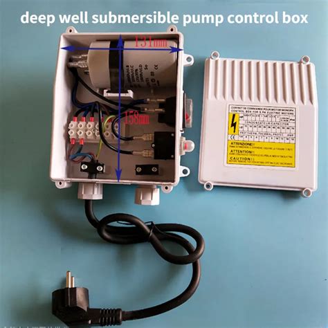 electrical parts worldwide well control box|submersible pump control box price.